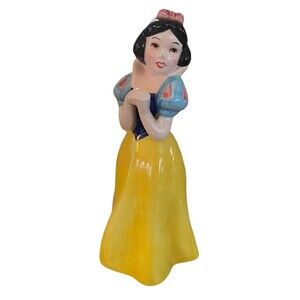 Walt Disney Productions Ceramic Snow White Figurine Japan